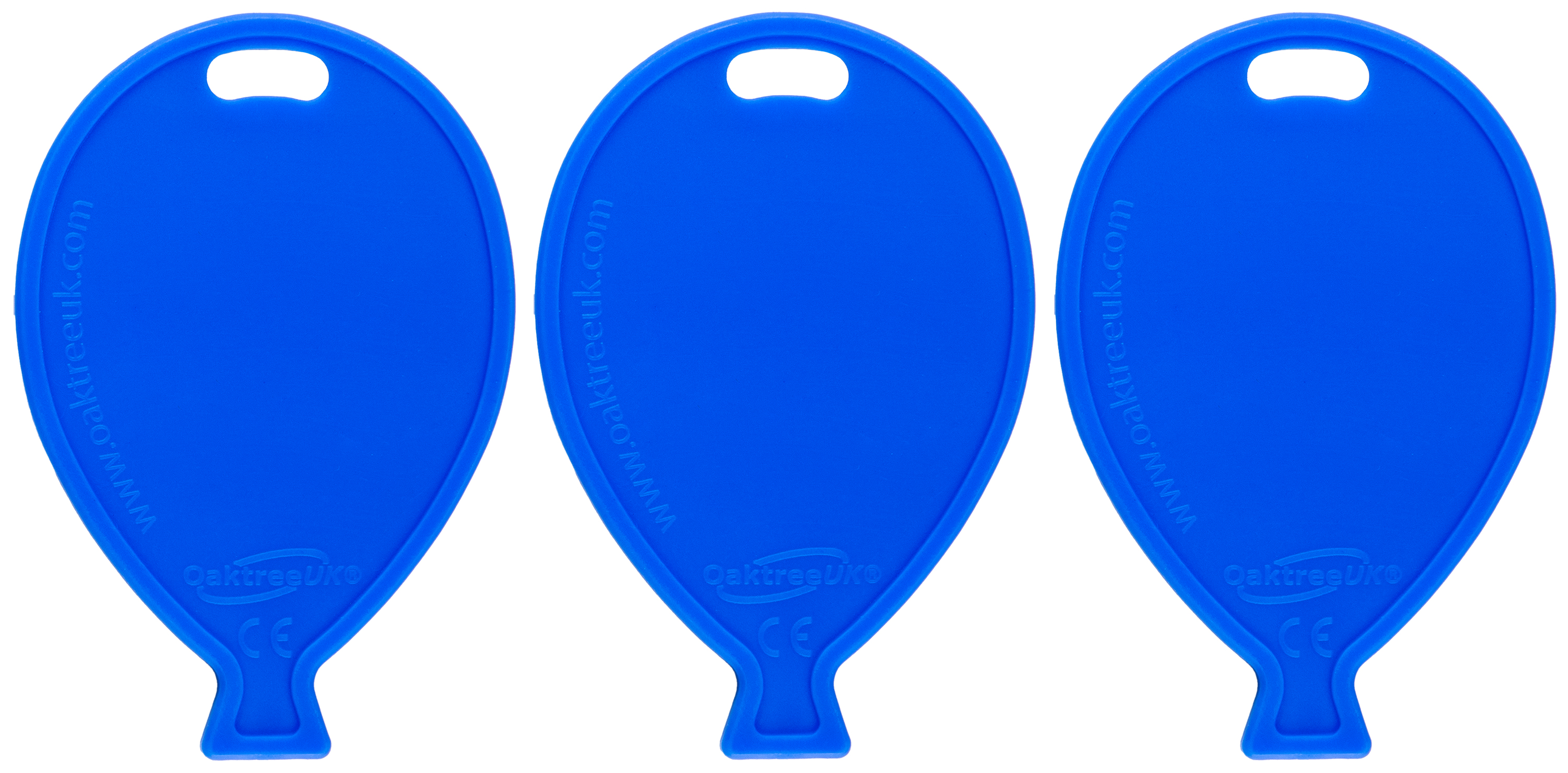 Oaktree 50 Pack Balloon Shaped Weight Blue
