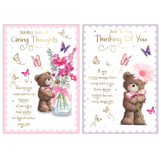 Poppyhill 12 Pack Cards C50 Thinking Of You