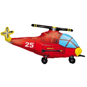 APAC Foil Balloon Helicopter 36"