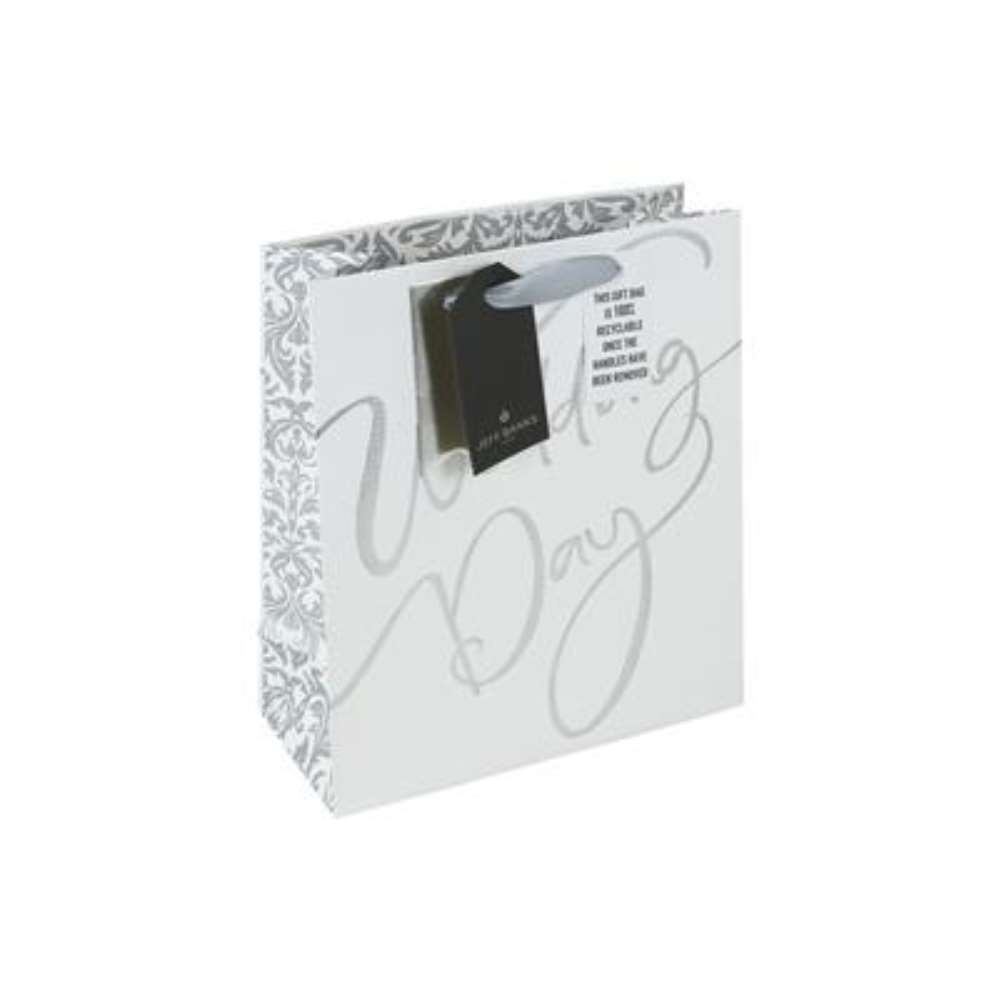 6pk Giftbag Jb Silver Wedding Day Medium