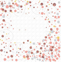 Sparkling Fizz Rose Gold Napkins 16pk