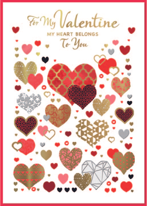 Simon Elvin 6 Pack Cards C90 Valentine's Day Open