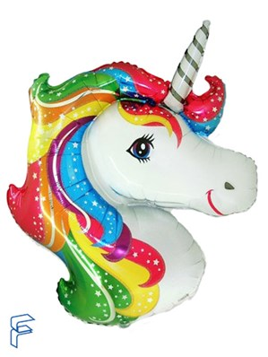 Jumbo Unicorn Head 41" Foil Balloon