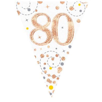 Oaktree Bunting Age 80 Fizz Rose Gold 3.9m