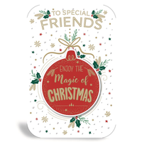 Prelude 6 Pack Cards C75 Christmas Friend Bauble