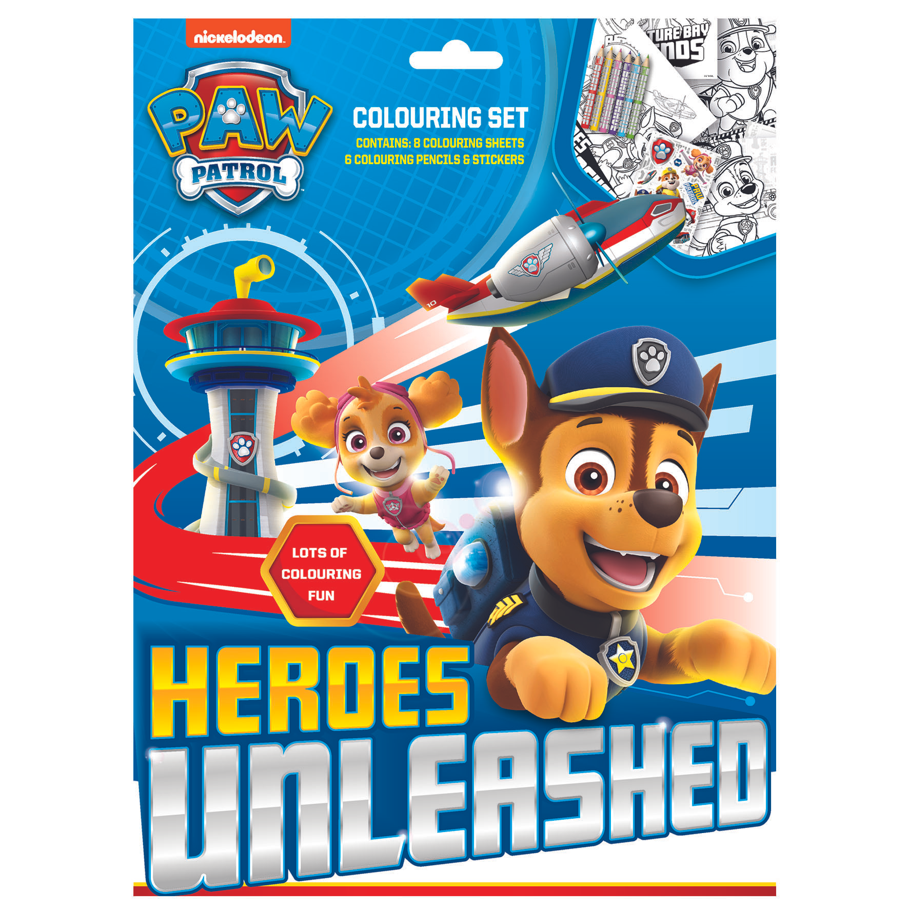IG Design Group Colouring Set Paw Patrol