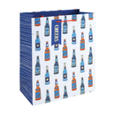 Eurowrap 6 Pack Gift Bag Beer Bottles Large