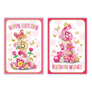Poppyhill 12 Pack Cards C50 Kids Birthday Age 6