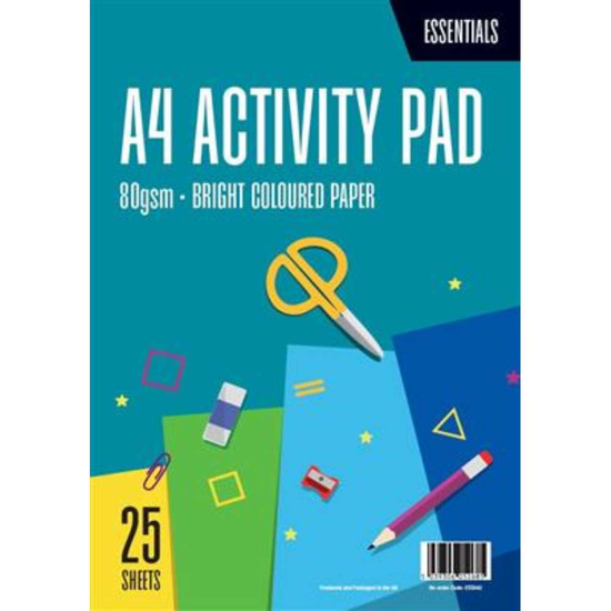 Colman Group Activity Pad 25 Sheets A4 80Gsm