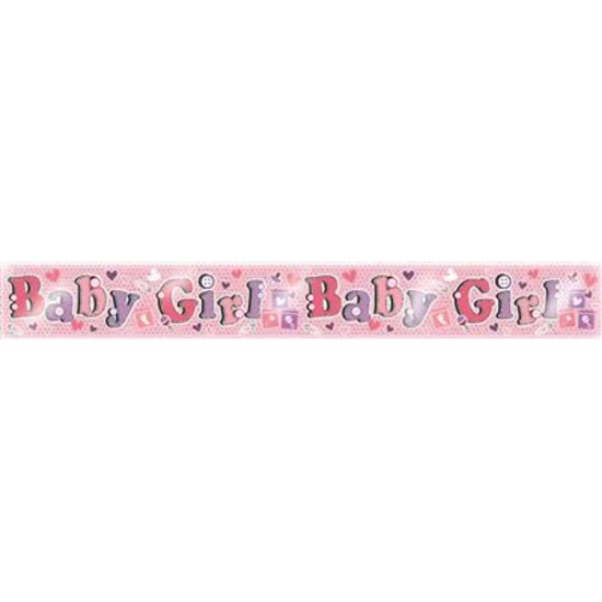Giftzone Banner Baby Girl 2.6M