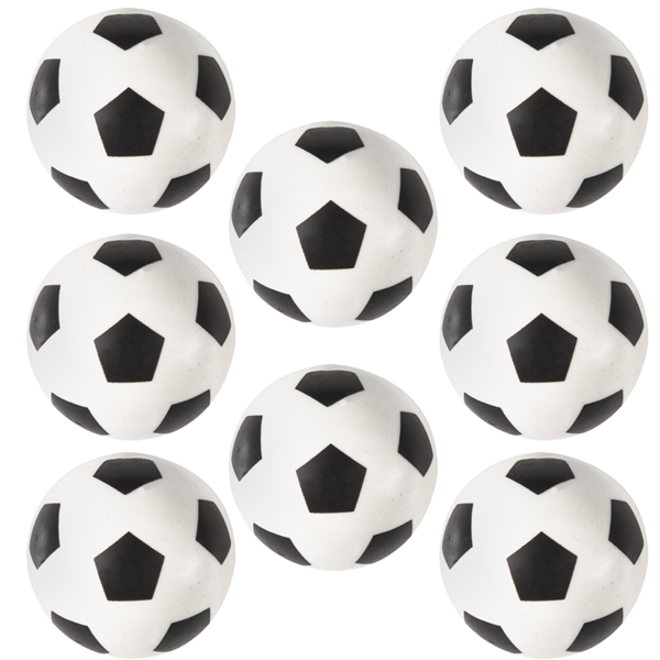 Unique 8 Pack Party Favours Bouncy Balls Football