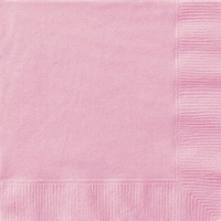 Light Pink Luncheon Napkins - 20pk