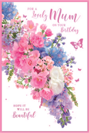 Simon Elvin 6 Pack Cards C75 Birthday Mum
