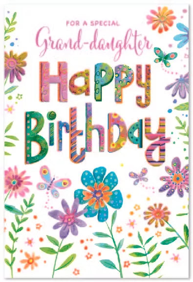 Simon Elvin C50 Birthday Granddaughter 6pk