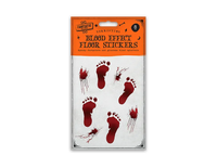 Blood Footprint Floor Stickers