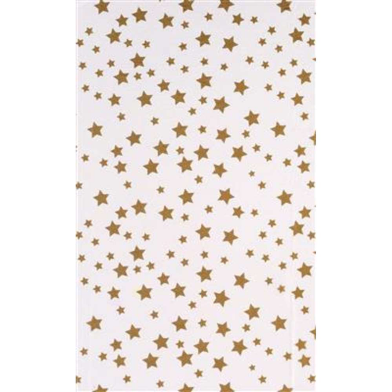 Tissue Paper Gold Stars 50x75cm (6x5pk)