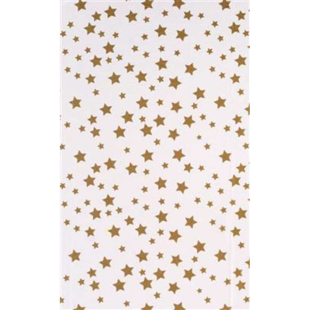 Tissue Paper Gold Stars 50x75cm (6x5pk)