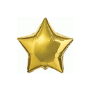 Flexmetal Gold 9" Star Foil Balloon