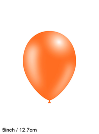 Decotex Pro Fashion Orange 5" Latex 100pk
