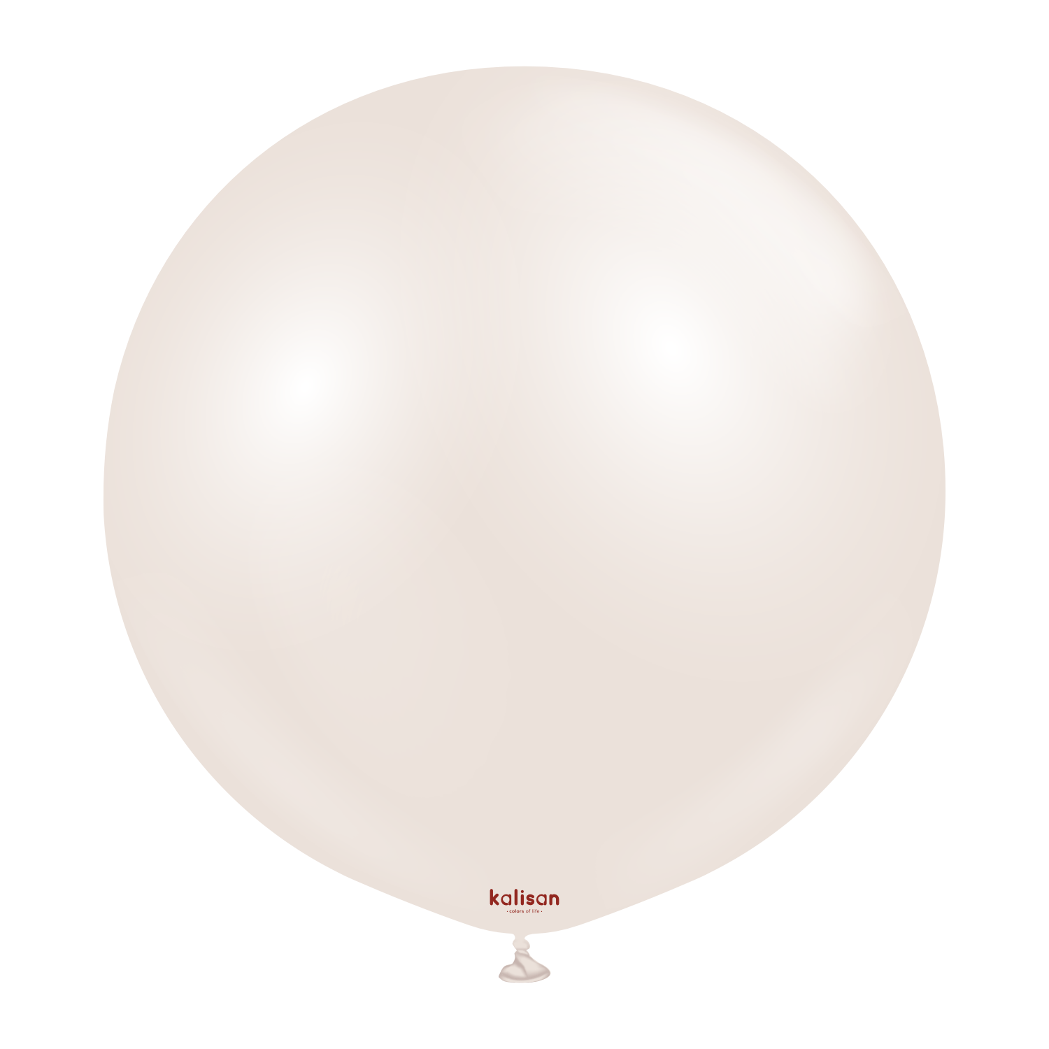 Kalisan 2 Pack Latex Balloons Aura Beige Cream 36