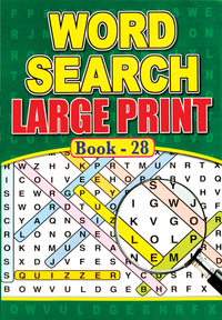Wordsearch Book Large Print A4 12pk