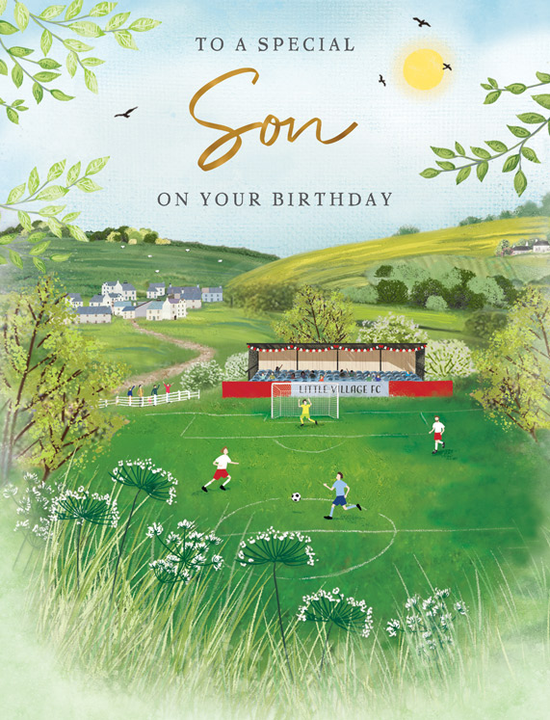 Regal 6 Pack Cards 8x6 Birthday Son