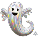 Foil Balloon Supershape Iridescent Ghost