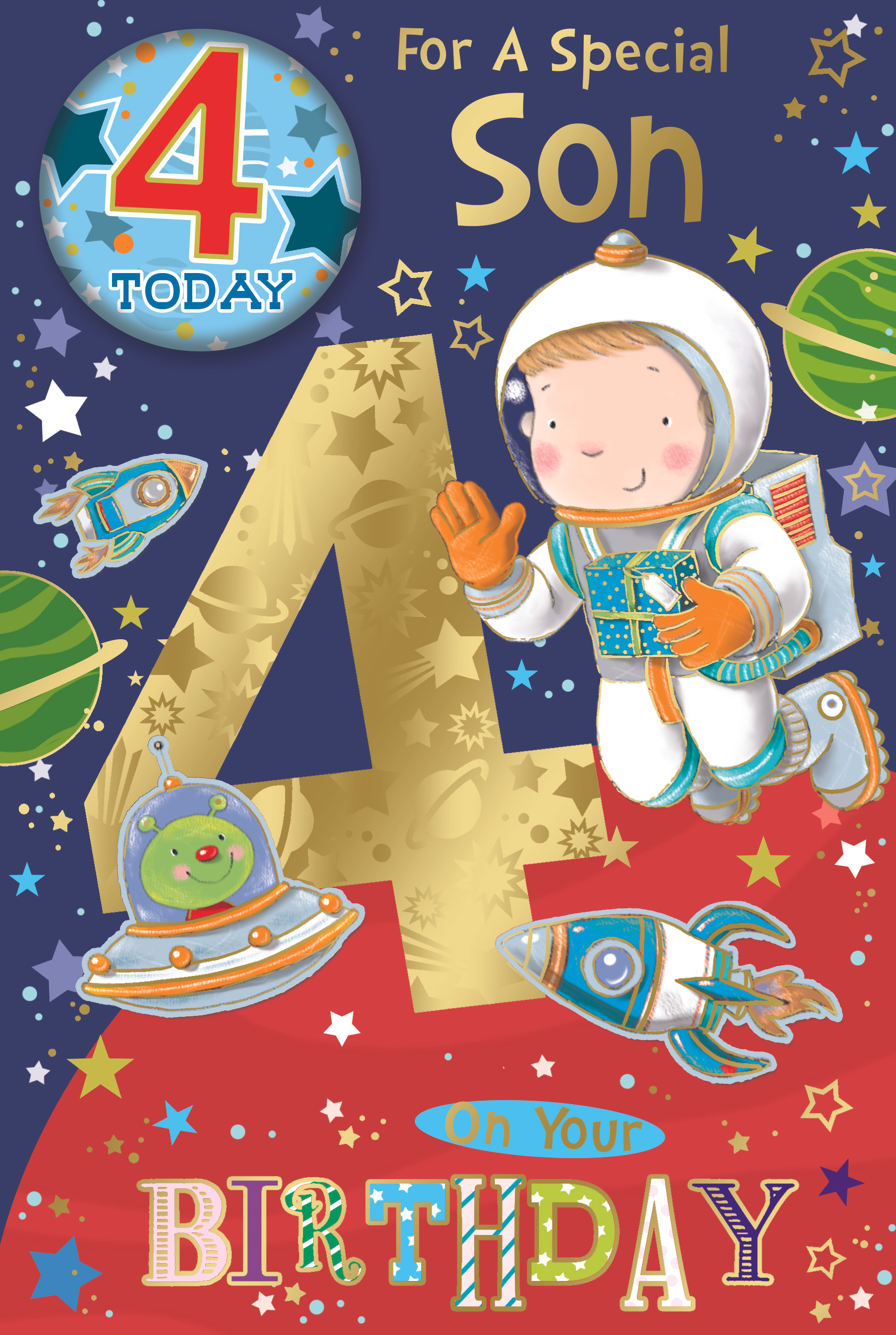 Xpress Yourself 6 Pack Cards C75 Birthday Age 4