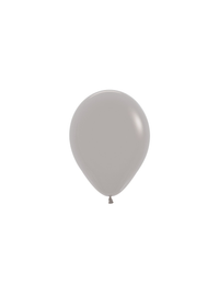 Sempertex Fashion Grey 5" Latex Balloons 50pk