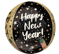 Anagram New Year Sparkle 16" Orbz Balloon
