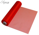 Eleganza Organza Roll Red 25m