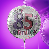 18" Foil Balloon Birthday Age 85 Female
