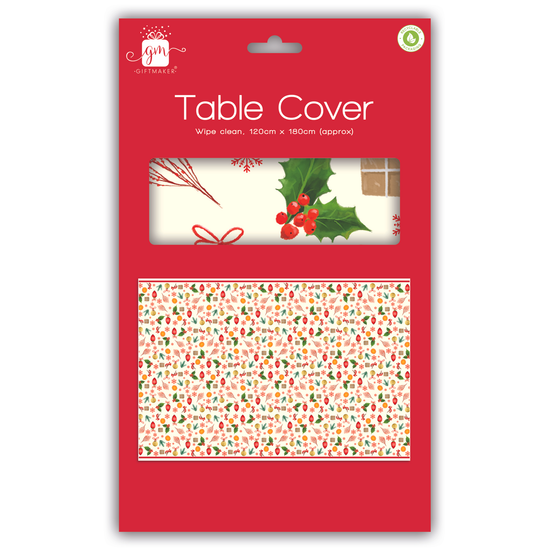 Tablecover Christmas Traditional 120x180