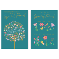 Poppyhill C50 Birthday Friend 12pk