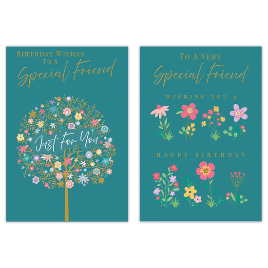 Poppyhill C50 Birthday Friend 12pk
