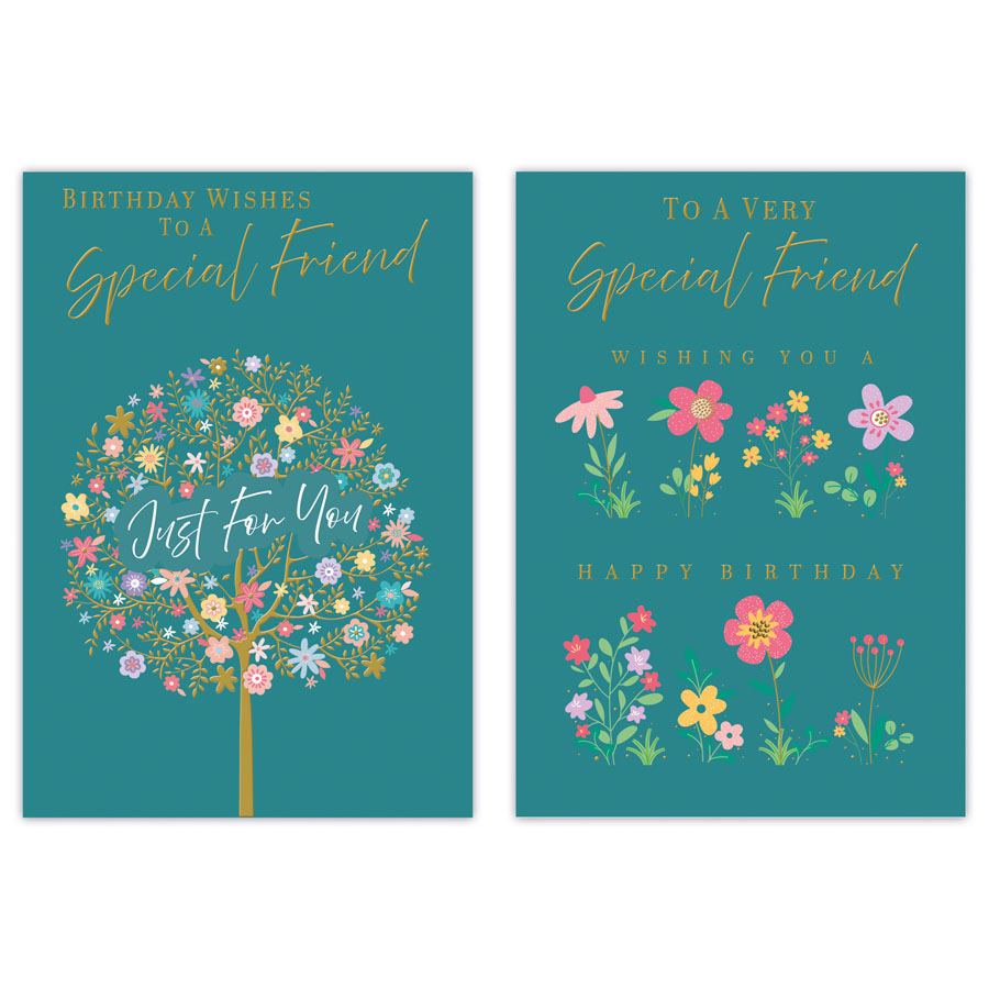 Poppyhill C50 Birthday Friend 12pk