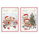 Poppyhill C50 Christmas Grandma & Grandad 12pk