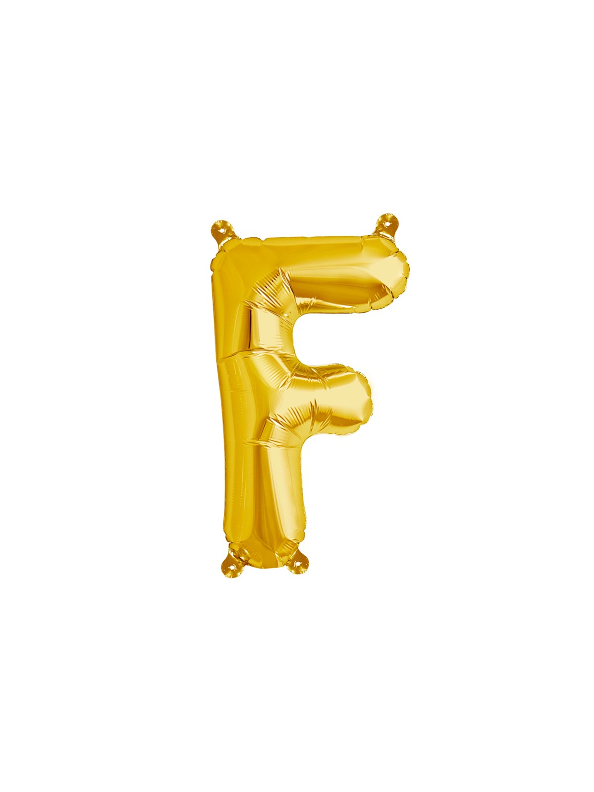 Northstar Foil Balloon Gold 16" Letter F