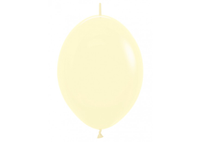 Sempertex 50 Pack Link-O-Loon Pastel Yellow 12