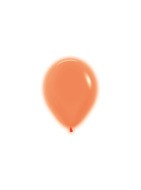Sempertex 50 Pack Latex Balloons Neon Orange 5