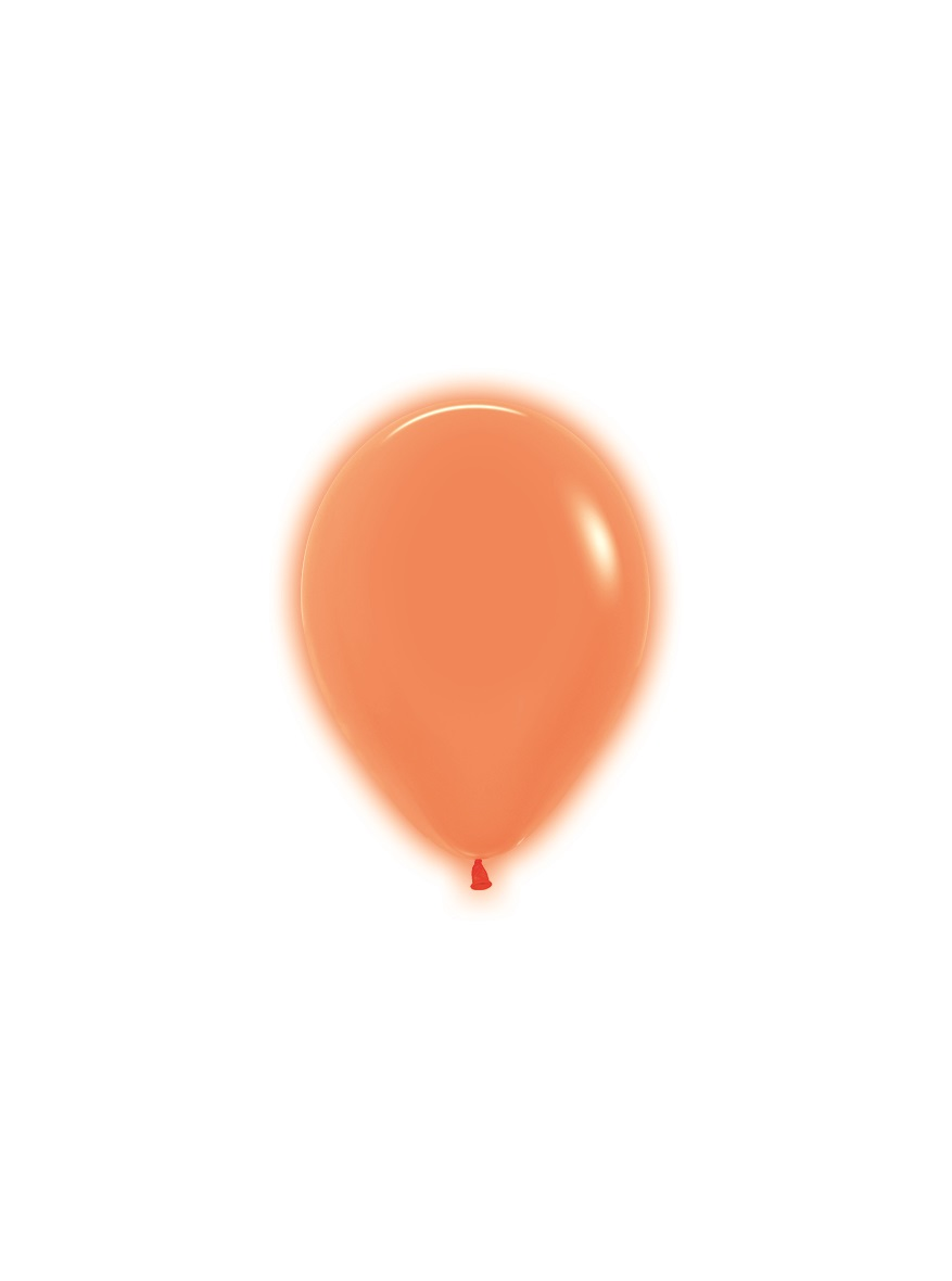 Sempertex 50 Pack Latex Balloons Neon Orange 5
