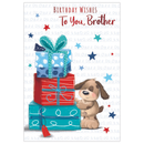 Kingsley 6 Pack Cards C50 Birthday Brother