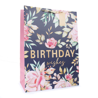 Tiger Feet Gift Bag Birthday Flowers Large 6pk