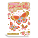 Prelude Platinum C75 Birthday Sister-In-Law 6pk