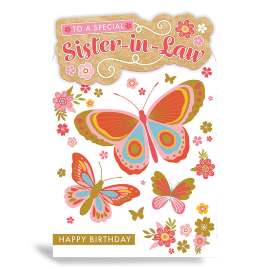 Prelude Platinum C75 Birthday Sister-In-Law 6pk