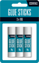 3pk Glue Stick 10g