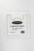 Magnum 100 Pack Carrier Bag White XL 12x18x24