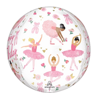 Anagram Foil Balloon Ballerina Girl Birthday 16