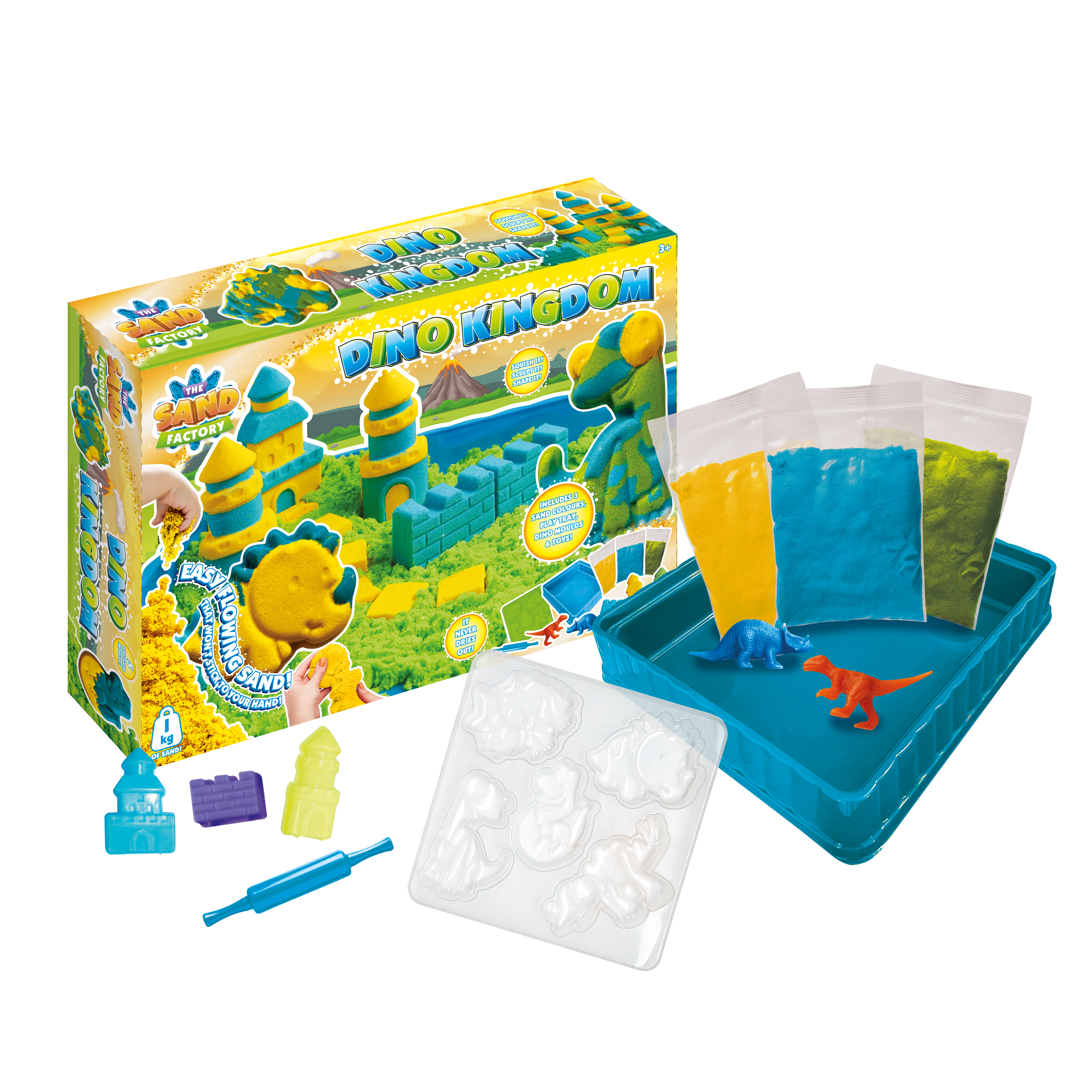 Nixy Mega Sand Set Dino Kingdom