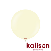 Kalisan Standard Macaron Pale Yellow 24" Latex 2pk